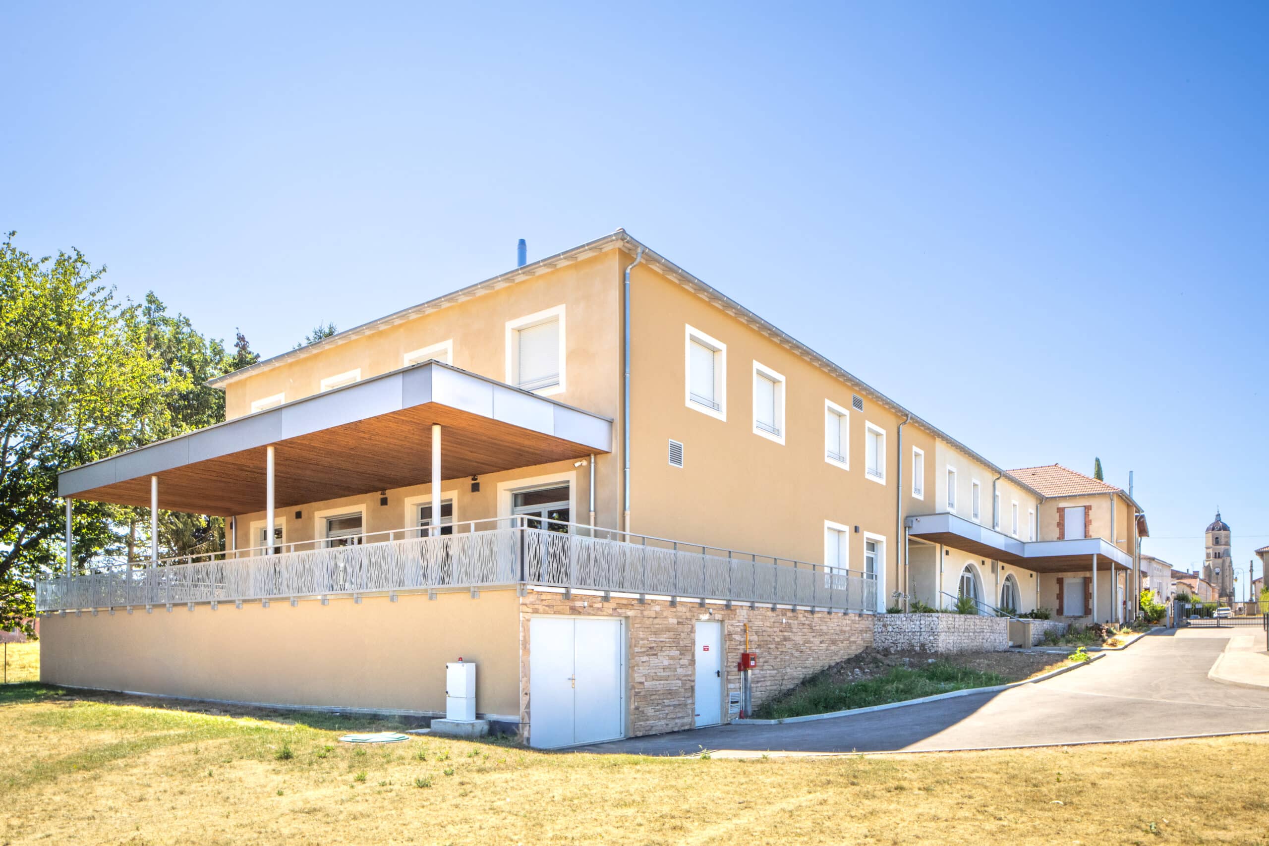 Projet d'architecture Archibulle à Bage La Ville, maison familiale rurale